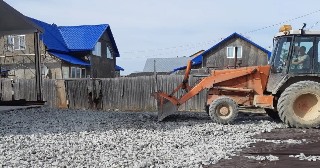 Отсыпка участка Каменка, цена от 208 р./куб.